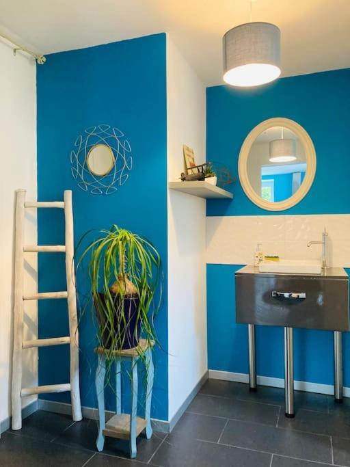 Logement Independant,Calme A 2 Pas Du Centre Ville Lannion Esterno foto